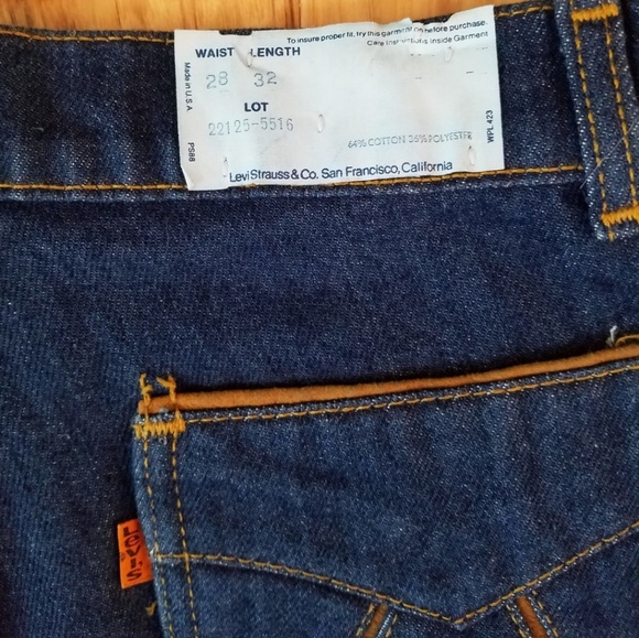 ❌SOLD❌ Vtg Movin On High Rise 70s Levi's 23/24 - Picture 4 of 8